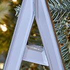 Mirrored Initial Ornaments