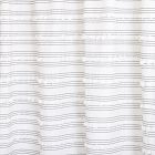 Organic Stripe Stitch Candlewick Shower Curtain