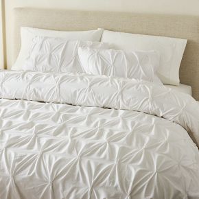 トップス duvet Levtex Home - Sand Stripes Blue Duvet Cover Set - King Duvet