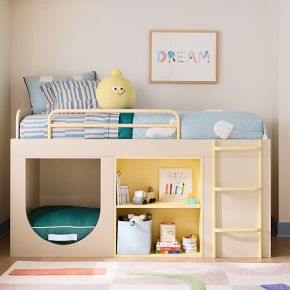 Bunk Bed Ikea Kids Bed Set NIKA Twin Loft Bed With Desk Storage