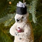 Après Ski Bottlebrush Animal Ornaments