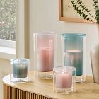 Gill Glass Candleholders