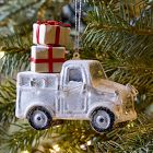 Glass Truck w/ Gifts Ornament