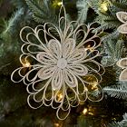 Paper Quilling Snowflake Ornaments (Set of 3)