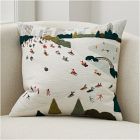 Winter Activities Pillow Cover
