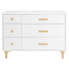 Kids Babyletto Lolly 6-Drawer Double Dresser