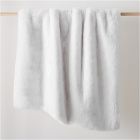 Faux Fur Chinchilla Throw