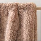 Faux Fur Chinchilla Throw