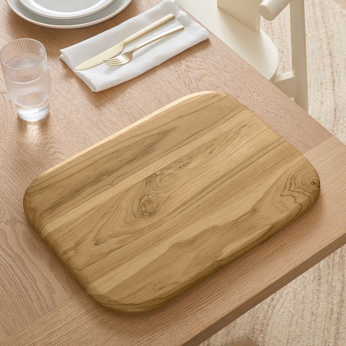 Gaia Teak Wood Serving Board