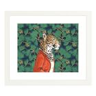 Dapper Jaguar Framed Wall Art