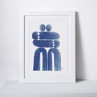 Christopher David Ryan Print - Blue Hug