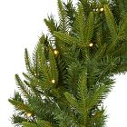 Pre-Lit Faux Pine Wreath
