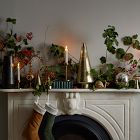 Hammered Glass Tree Objects - Gold