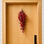 Faux Plum Blossom Pine Teardrop