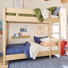 Mid-Century Twin Bunk Bed, Navy