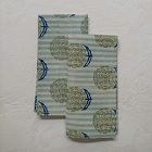 Soil to Studio Alisha Block-Printed Linen Table Napkins (Set of 4)
