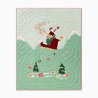 Christmas Eve Santa Delivery Quilt &amp; Shams