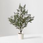 Pre-Lit Faux Potted Juniper Tabletop Tree
