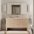 Charlotte Double Bathroom Vanity (60&quot;)