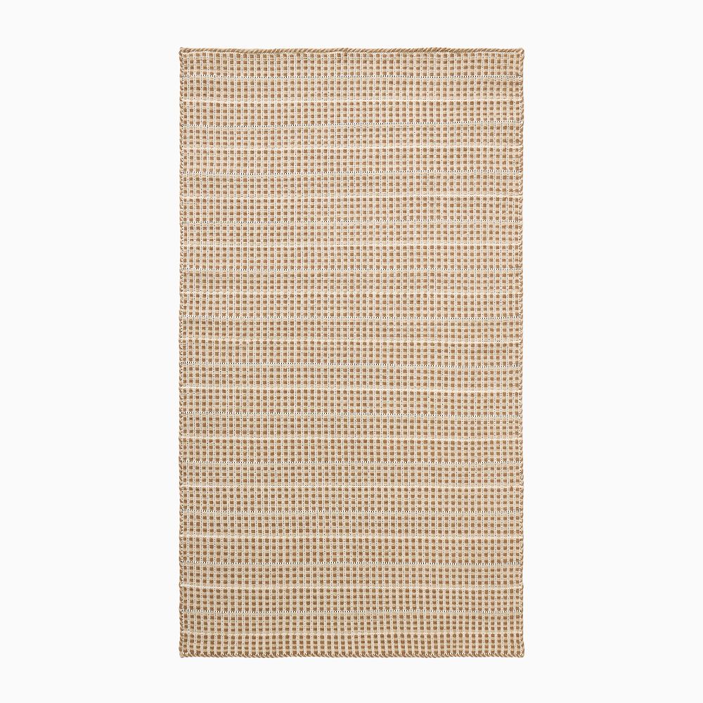 Pierce & Ward Ditsy Dash Handwoven Rug - 5X8, Natural