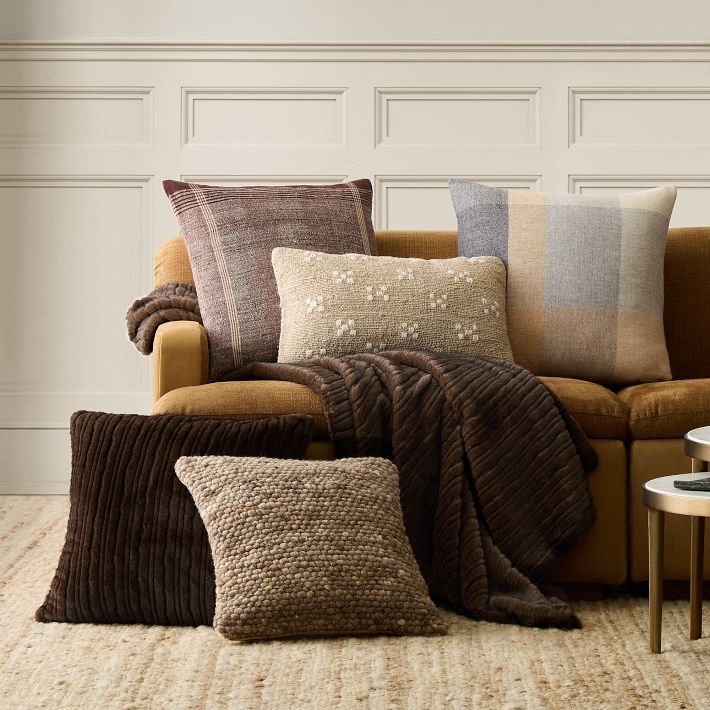 Pinwheel Linen Pillow Cover