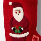 Santa &amp; Gifts Felt Stocking