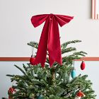 Velvet Bow Tree Topper &amp; Wall Décor