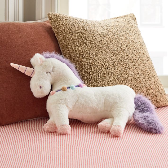 Pottery Barn Kids Unicorn Light Up Teddy Unicorn Designer Soft