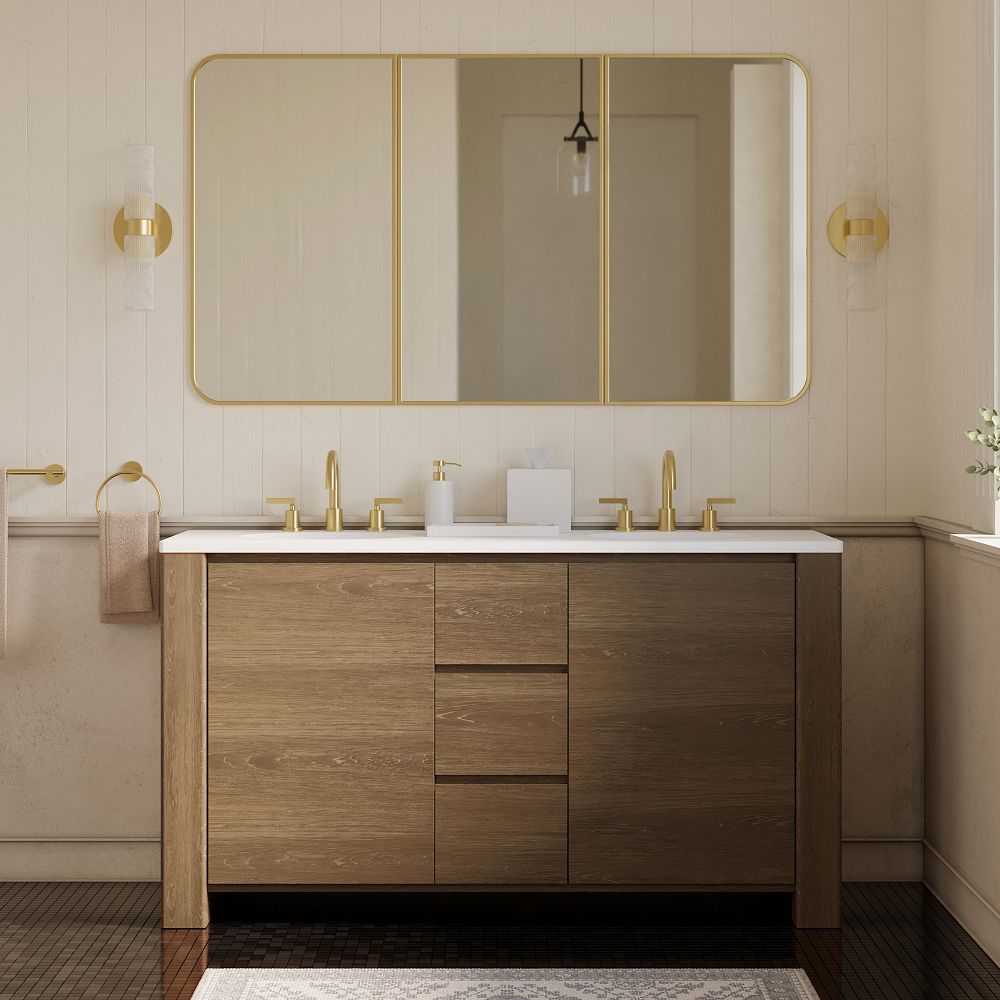 Graham Closed Double Bathroom Vanity (60") | West Elm