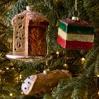 Glass Cannoli Ornament