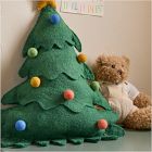 Christmas Tree Felt Pillow