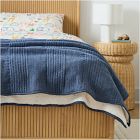 Cozy Jersey Linear Twin Blanket