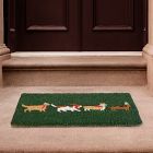 Nicole Cicak Festive Pups Doormat