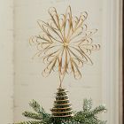 Metal Wire Snowflake Tree Topper