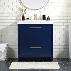Donovan Single Bathroom Vanity (24&quot;&ndash;48&quot;) - Blue/Green