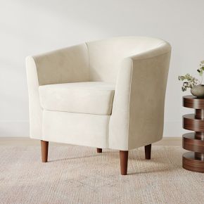 Mila Chair Handcrafted Living Room Elegance West Elm