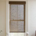 Custom Natural Stripe Unlined Roller Shade