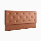 Diamond Tufted Wall Mounted Headboard - Leather