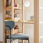 Mid-Century Modern Petal Upholstered Chair