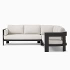 Caldera Aluminum Outdoor 3-Piece L-Shaped Sectional (100")