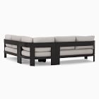 Caldera Aluminum Outdoor 3-Piece L-Shaped Sectional (100")