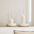 Pure White Ceramic Hurricanes