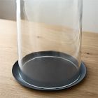 Kuba Glass &amp; Metal Cloche