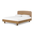 Solid Wood Post Legs Bed