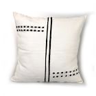 Tonga Pillow Cover - Black Dots &amp; Lines