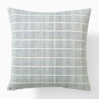 Corded Windowpane Pillow Cover