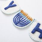 Happy Hanukkah Felt Garland