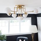 Macombs 8-Light Semi-Flush Mount (36.5&quot;)