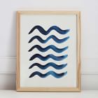 Pauline Stanley Studio Wall Art - Blue Waves