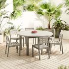 Portside Outdoor Concrete Round Dining Table (60")